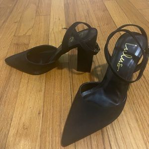 Black heels